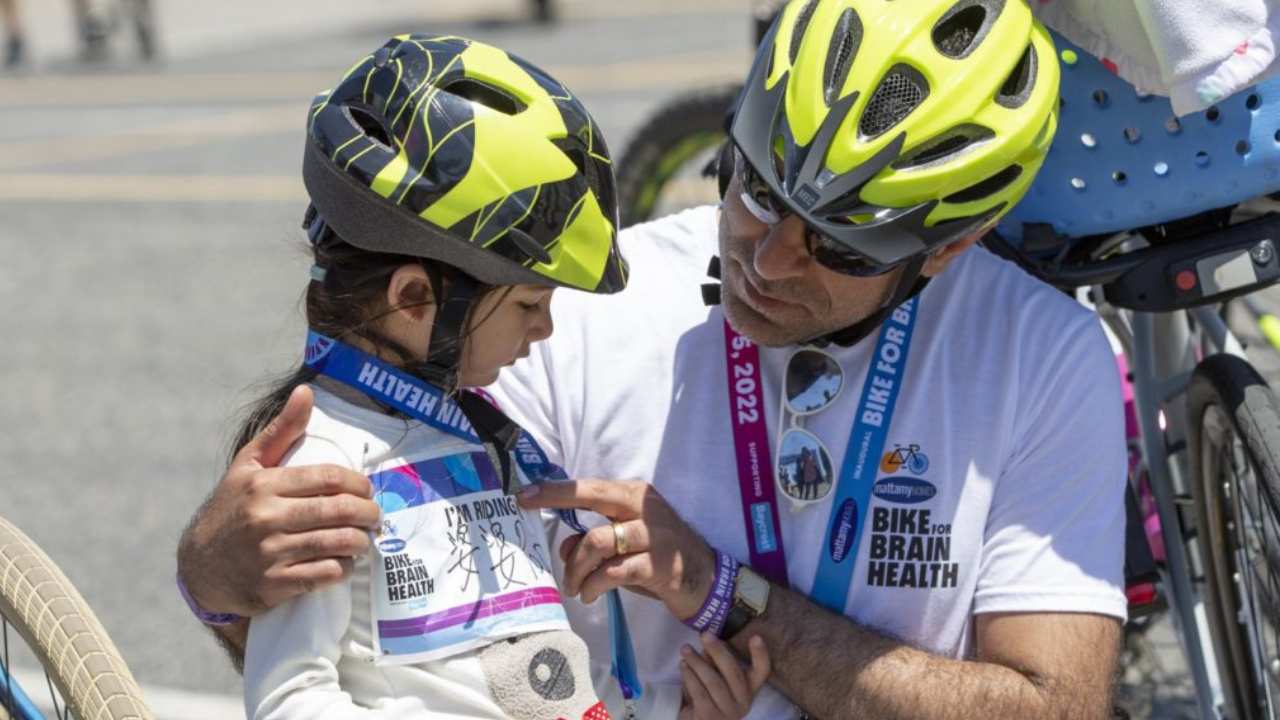 Bike for Brain Health Father and Son