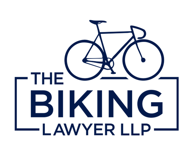 Bike for Brain Health The Biking Lawyer logo